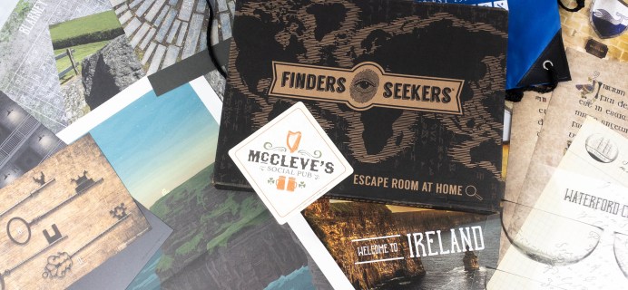 Finders Seekers Subscription Box Review + Coupon – IRELAND