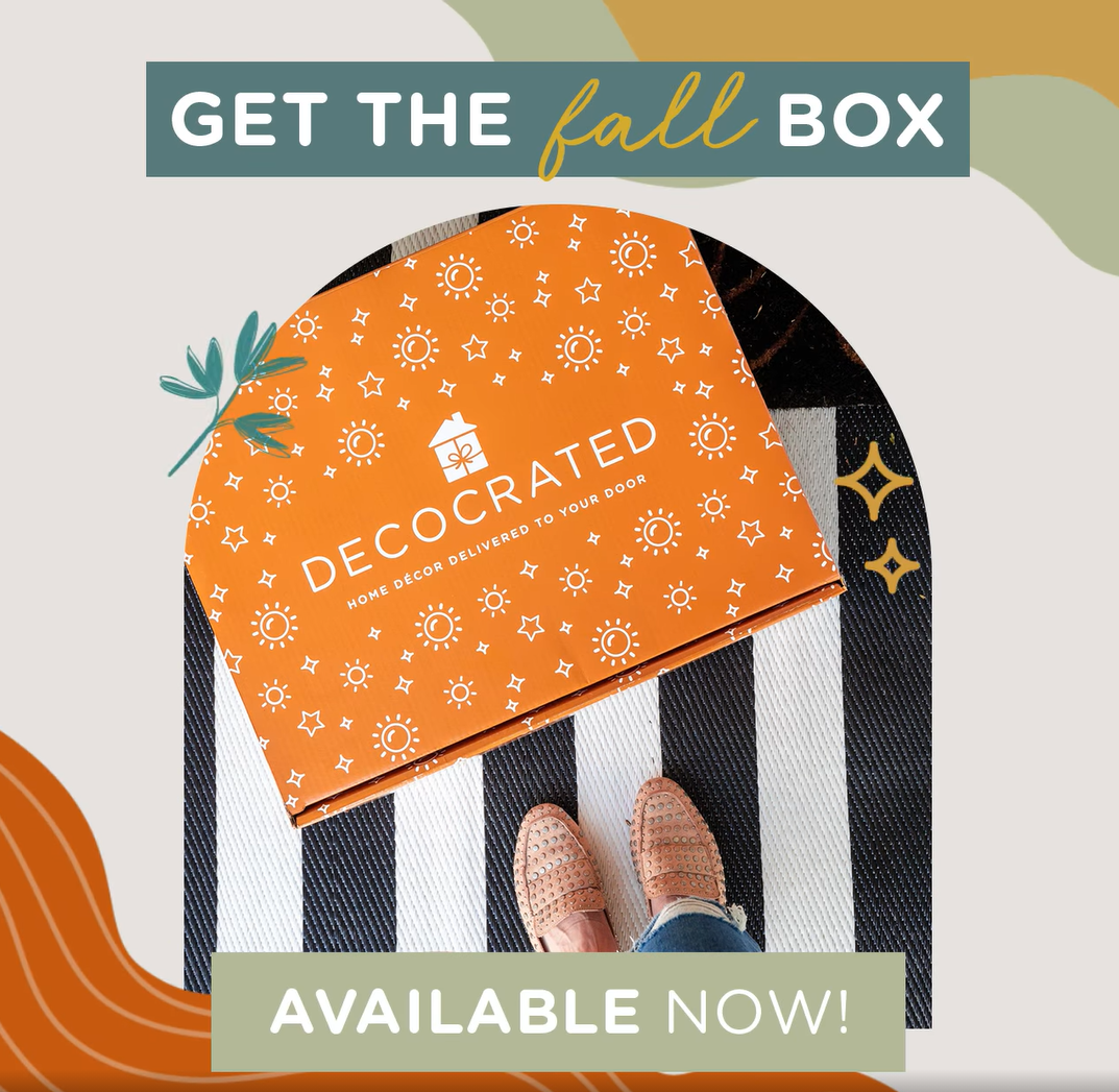 Decocrated Fall 2021 Box Available Now + Coupon! - Hello Subscription