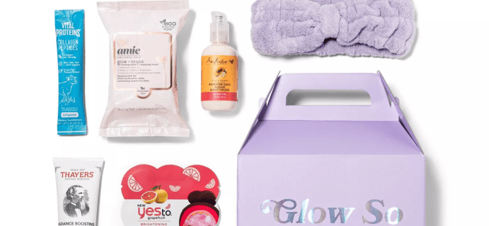 Target Beauty Capsule Glow So Bright Bath and Body Gift Set: 9 Piece Glow Up And Everyday Essentials!
