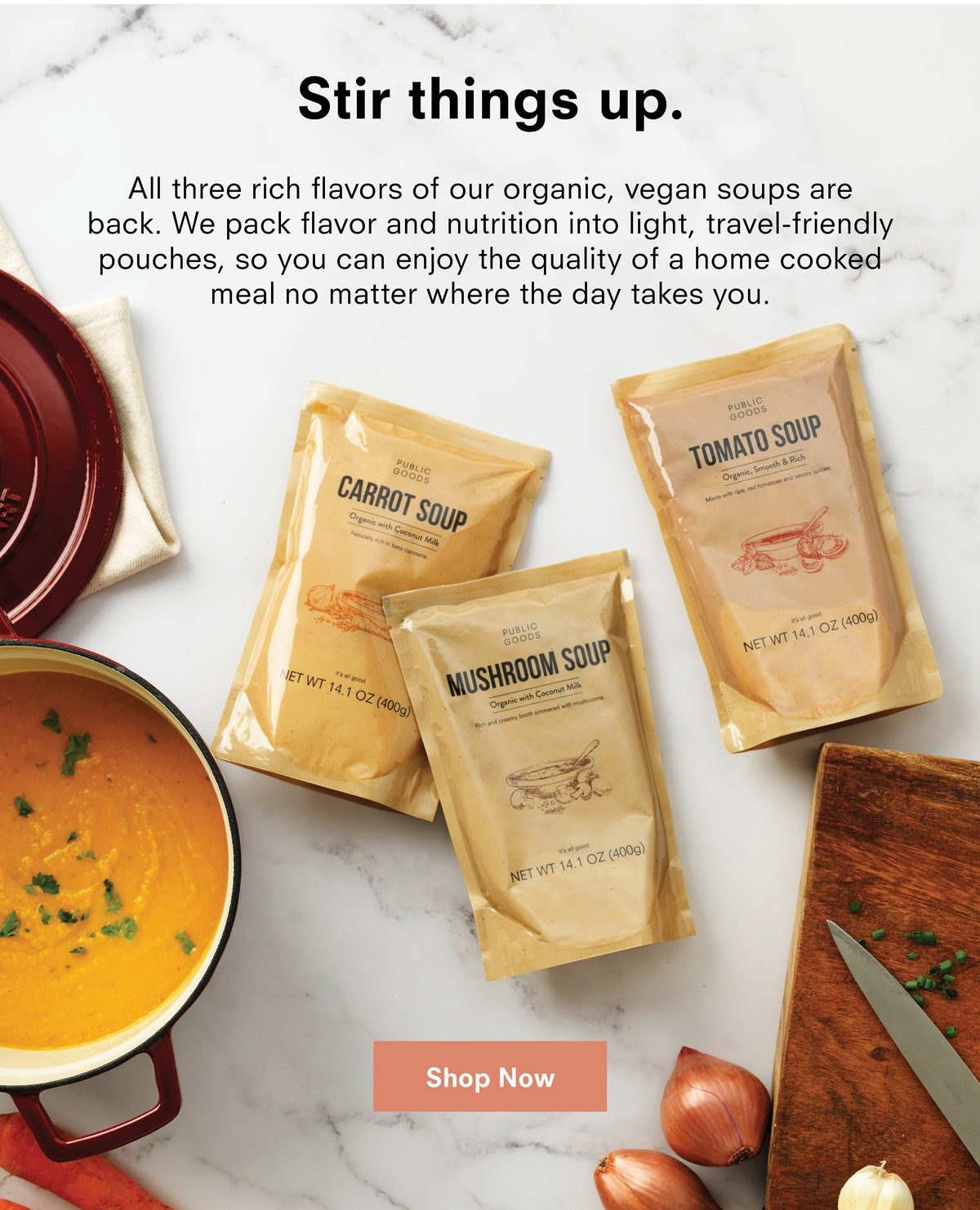 The Best Organic Soup Comes in a Classic Package