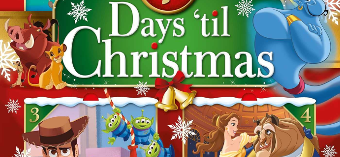 2021 Disney 7 Days ‘Til Christmas Storybook Advent Calendar Spoilers: 7 Storybooks + Letter to Santa!