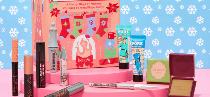 BLACK FRIDAY: 2021 Benefit Cosmetics Advent Calendar: The More The Merrier!