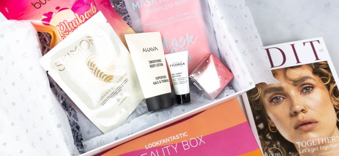 Look Fantastic Beauty Box August 2021 Subscription Box Review + Coupon