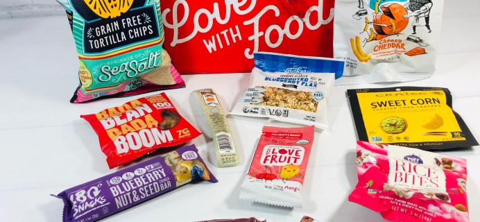 Love With Food August 2021 Gluten-Friendly Box Review + Coupon