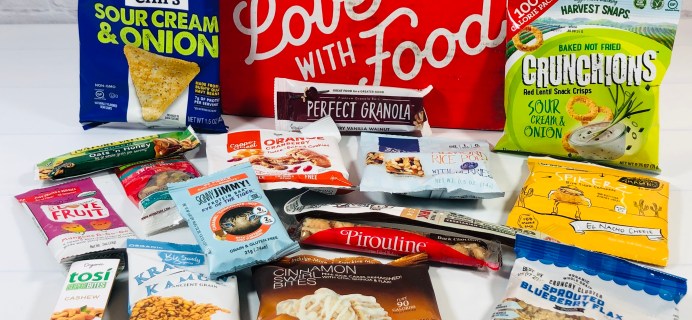 Love With Food July 2021 Deluxe Box Review + Coupon