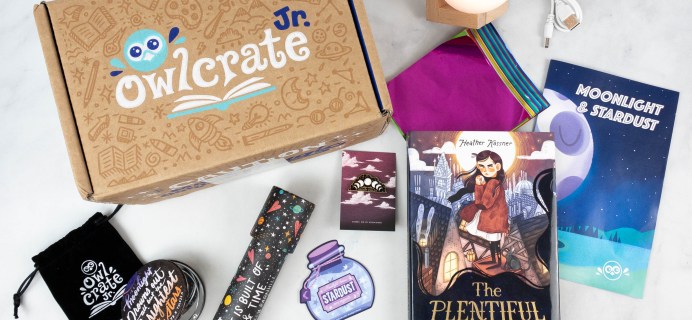 OwlCrate Jr. August 2021 Box Review & Coupon – MOONLIGHT & STARDUST!