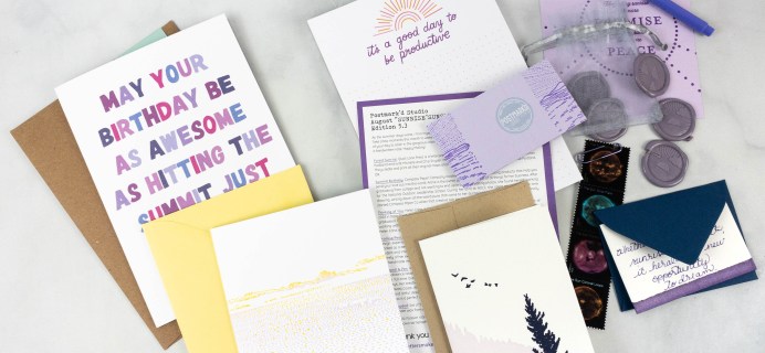 Postmark’d PostBox August 2021 Subscription Review + Coupon