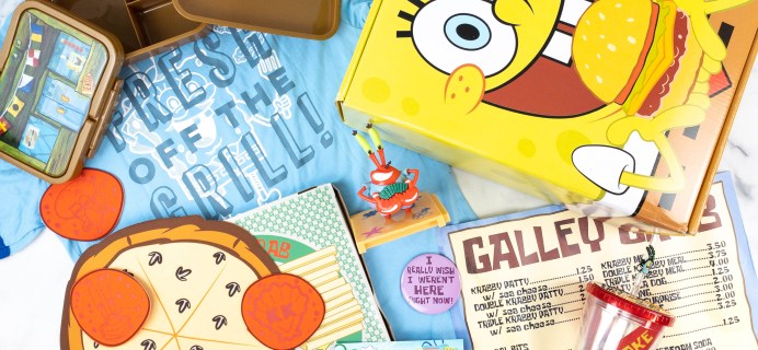 Spongebob Squarepants Bikini Bottom Box Review: Summer 2021