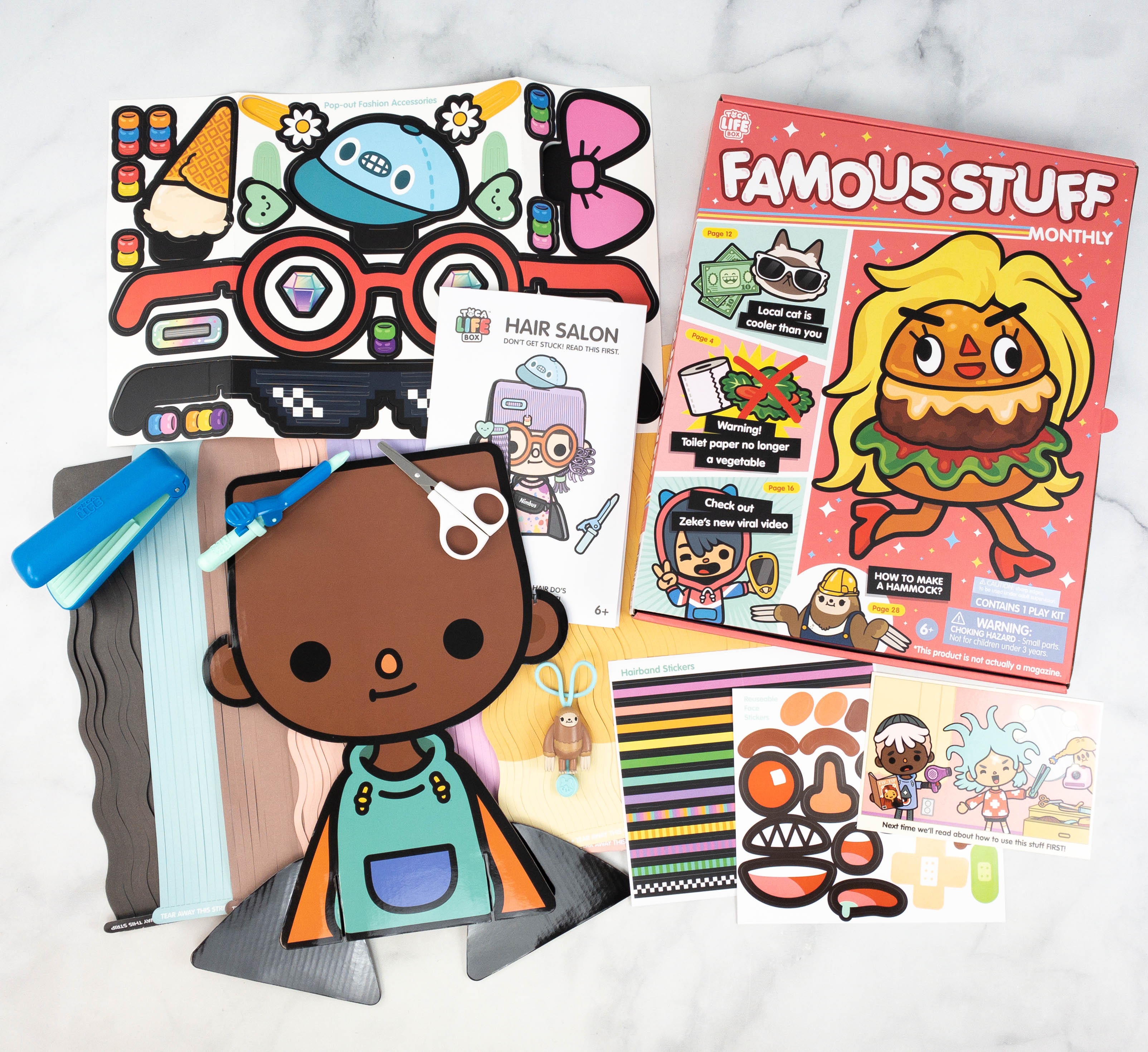 Toca Boca releases paper toy Toca Paper Creatures