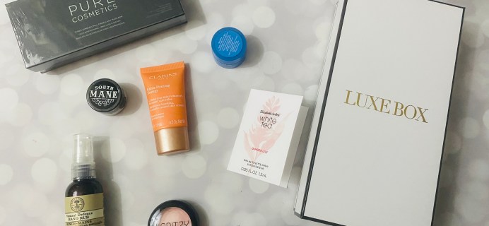 Luxe Box Fall 2021 Subscription Box Review