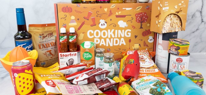 Cooking Panda Box Fall 2021 Review