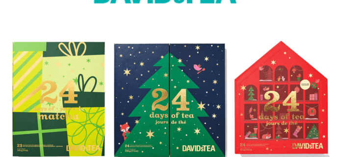 2021 David’s Tea Advent Calendars: Classic, Matcha, & Caffeine-Free + Full Spoilers!