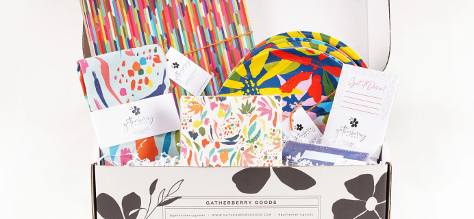 Gatherberry Goods Coupon: 10% Off First Home + Lifestyle Subscription Box!