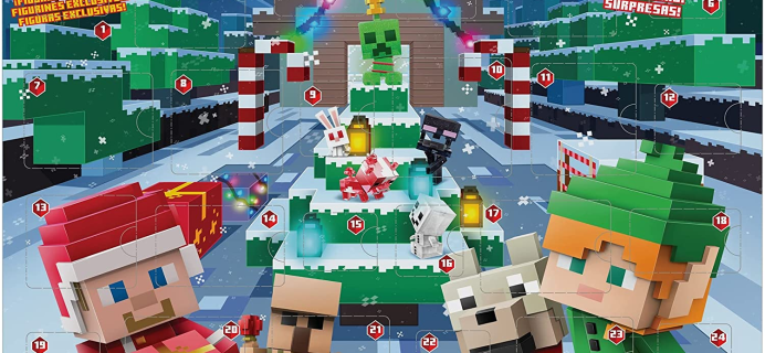 Minecraft 2021 Advent Calendar Available Now For Preorder + Spoilers!