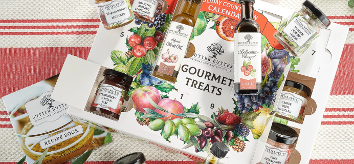 2021 Sutter Buttes Advent Calendar: Gourmet Seasoning & Treats!