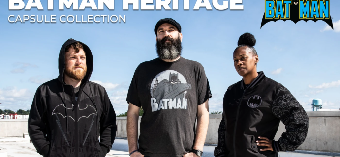 Loot Crate Limited Edition Batman Heritage Capsule Collection!