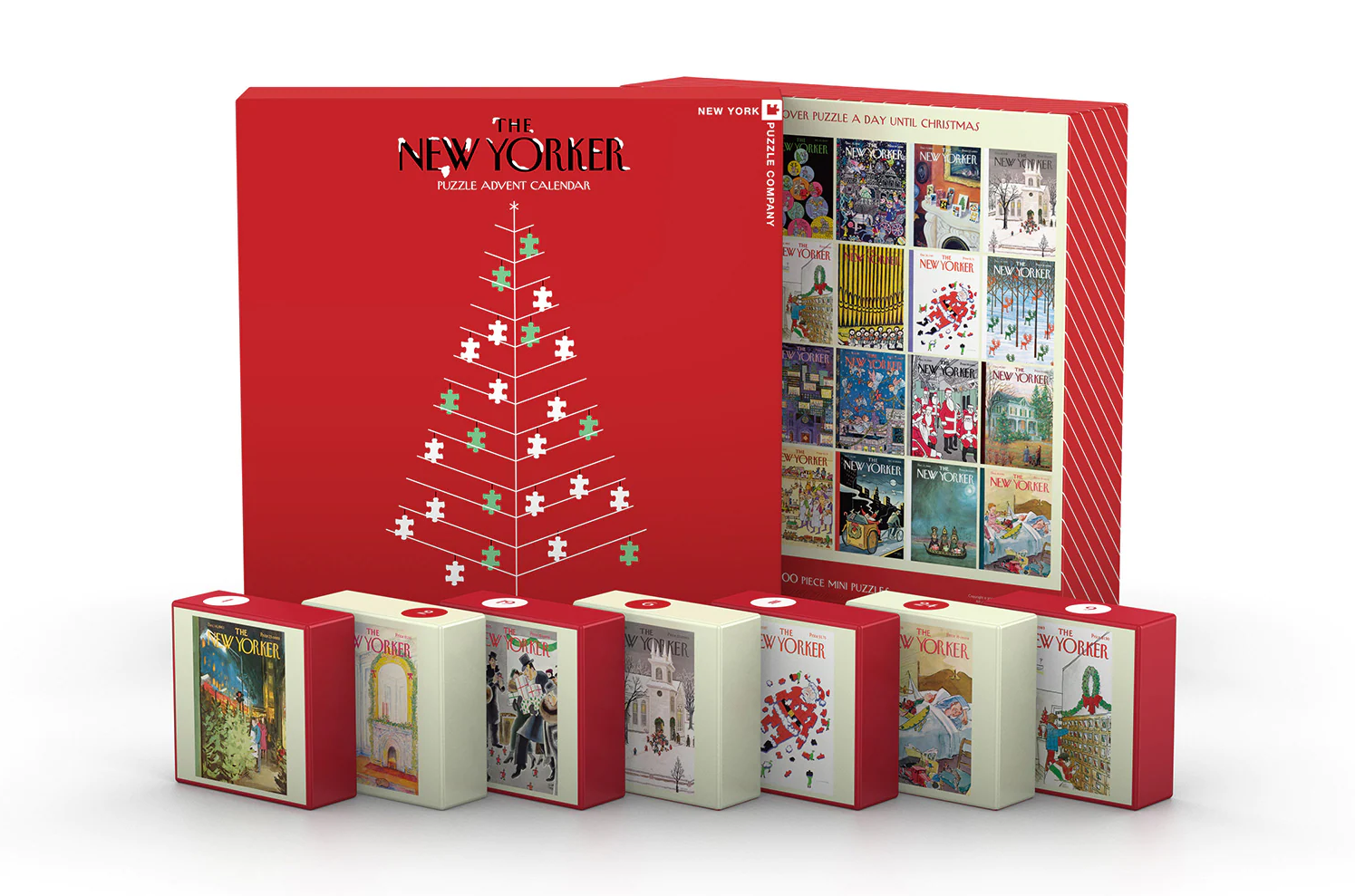 The New Yorker Puzzle Advent Calendar 24 Puzzles To Celebrate The