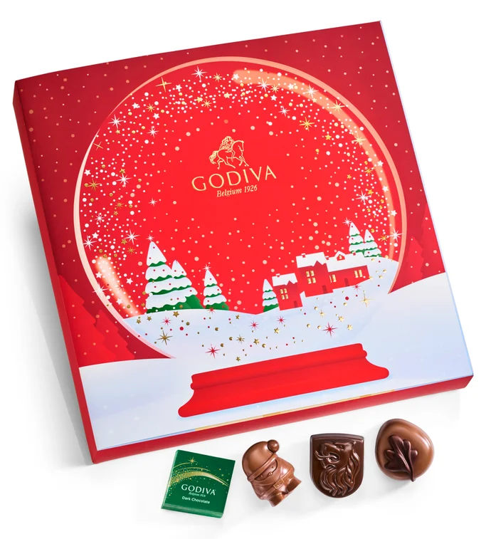 Godiva Chocolate Advent Calendar 24 Mini Chocolates + Full Spoilers