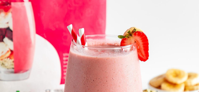 SmoothieBox Launches New Smoothie Flavor: Strawberry Banana!