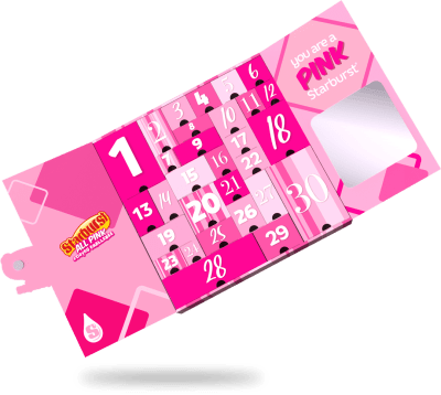2021 Starburst Pink #DoYou Advent Calendar: 30 Days All About You!