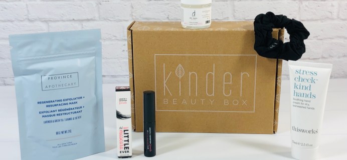Kinder Beauty Box September 2021 Review + Coupon – EARLY BIRD BOX