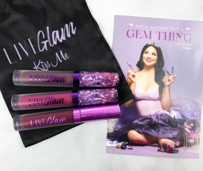 LiveGlam Lippie Club September 2021 Unboxing + FREE Lipstick Coupon!