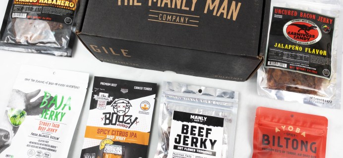 The RESUPPLY Manly Man Co. September 2021 Subscription Box Review