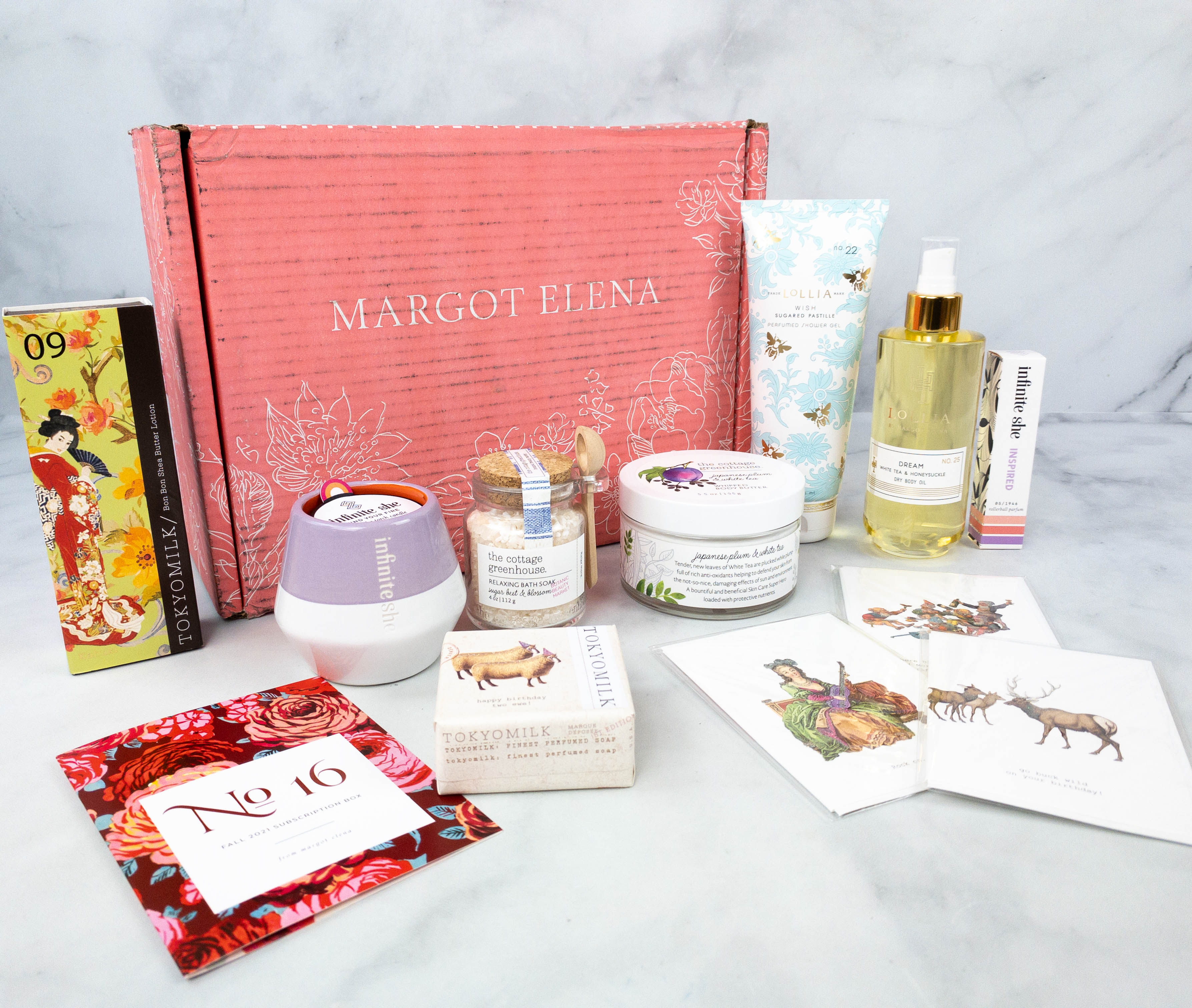 Margot Elena No 2024 16 Autumn 2021 Subscription box