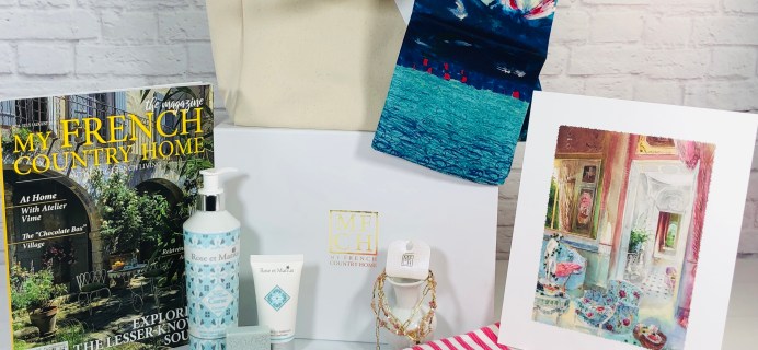 My French Country Home Box Review – August 2021 Un Weekend A Saint-Tropez