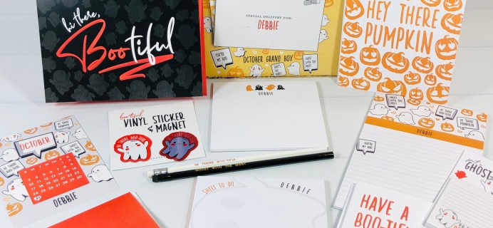 My Paper Box October 2021 Subscription Box Review + Coupon