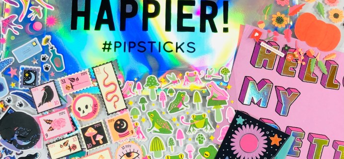 Pipsticks Pro Club Classic September 2021 Sticker Subscription Review + Coupon!