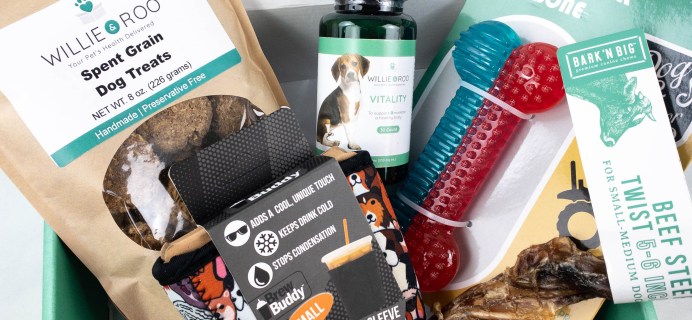 Willie & Roo Dog Subscription Box Review + Coupon – September 2021