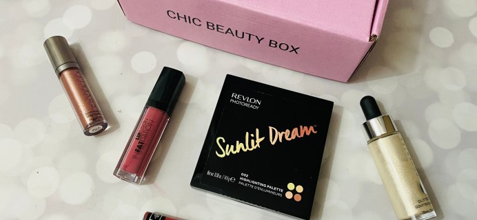 Chic Beauty Box September/October 2021 Subscription Box Review + Coupon