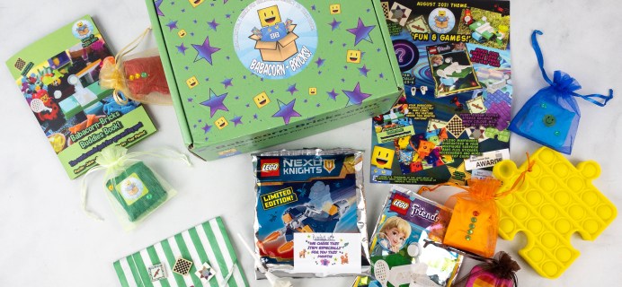 Babacorn-Bricks Box August 2021 Lego Subscription Box Review