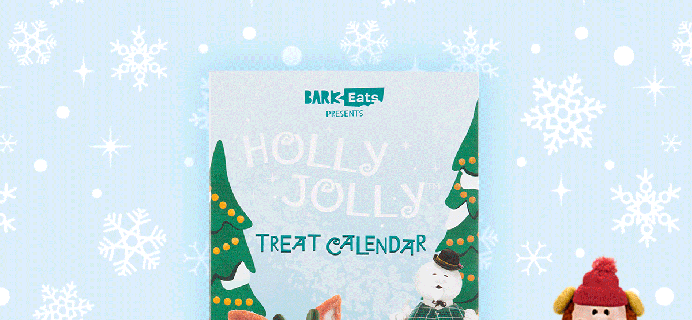 2021 BarkBox Dog Treat Advent Calendar: Holly Jolly Treats!