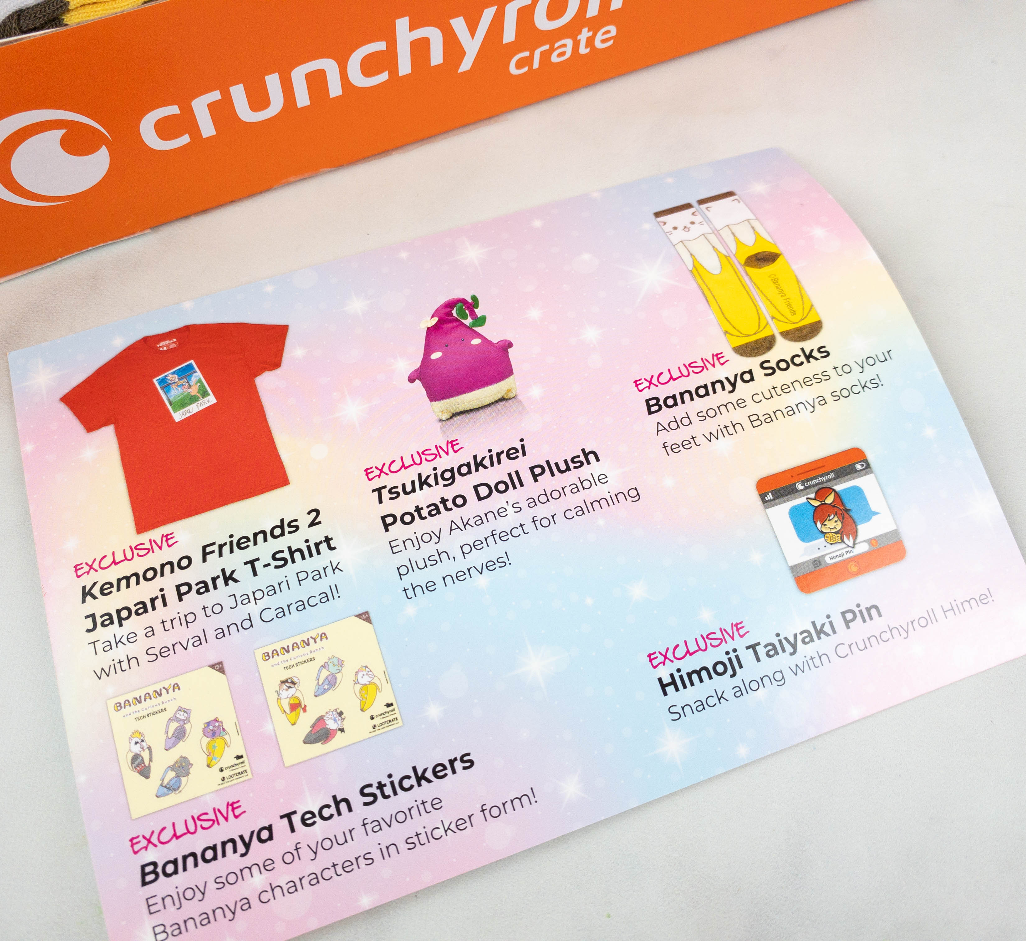 Crunchyroll stickers being added to merch? : r/Crunchyroll