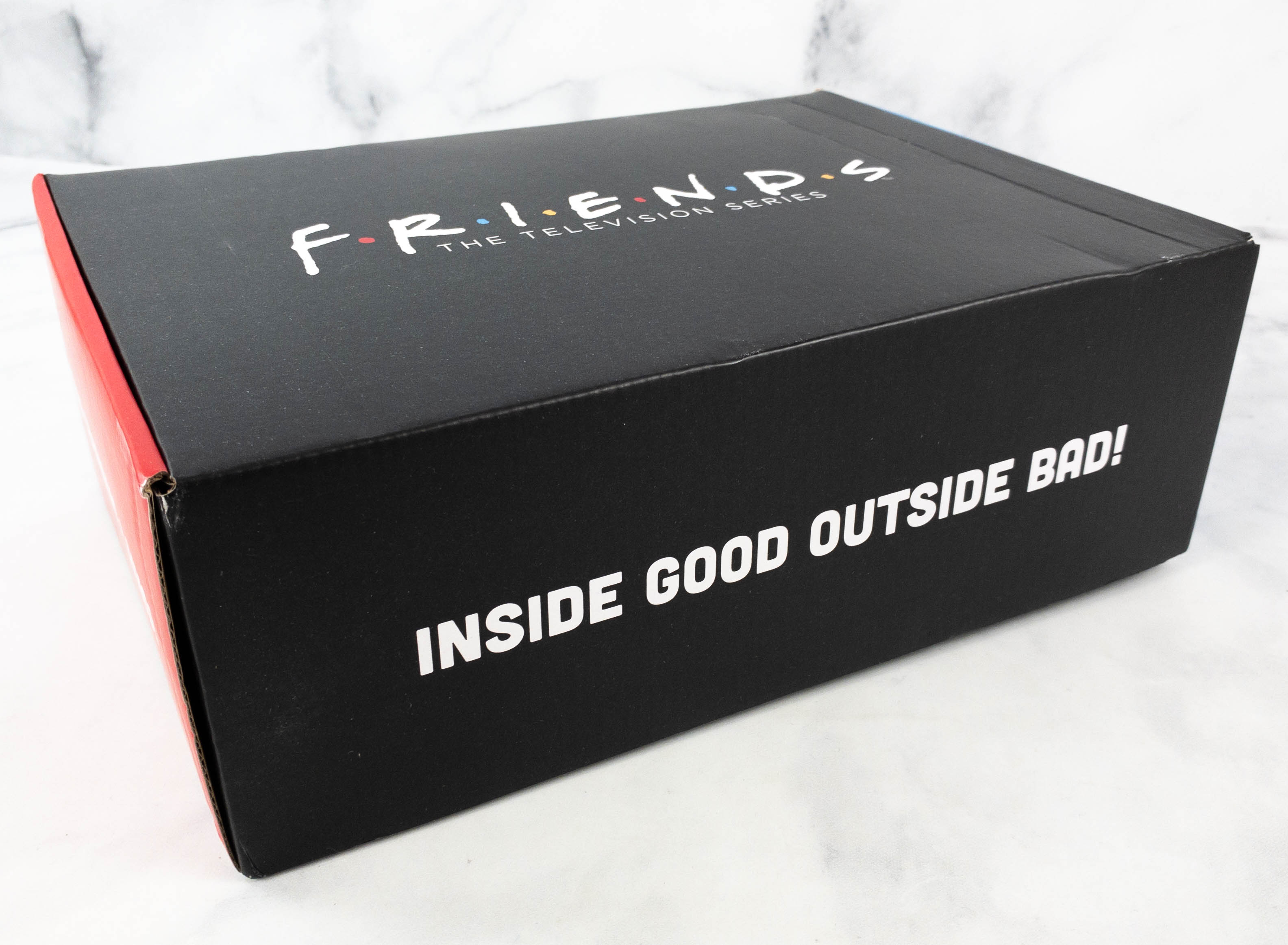 Incredible Friends Themed Subscription Box - March 2018  Friends  merchandise, Friends tv show gifts, Friends tv quotes