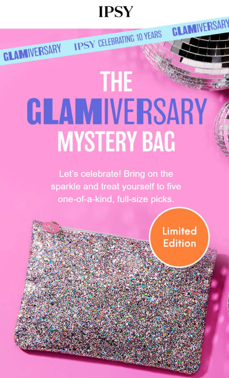 Ipsy Black Friday Deal: Limited Edition Mystery Bags Available Now! - Hello  Subscription