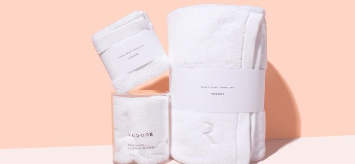Allure Beauty Box Exclusive Member Discount: Resorè 3-Piece Body and Face Towel Set!