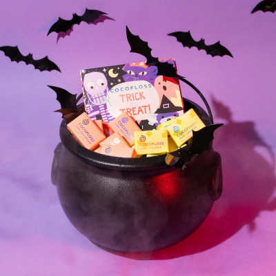 Cocofloss Trick Or Treat Set: Halloween Candies Without Guilt!