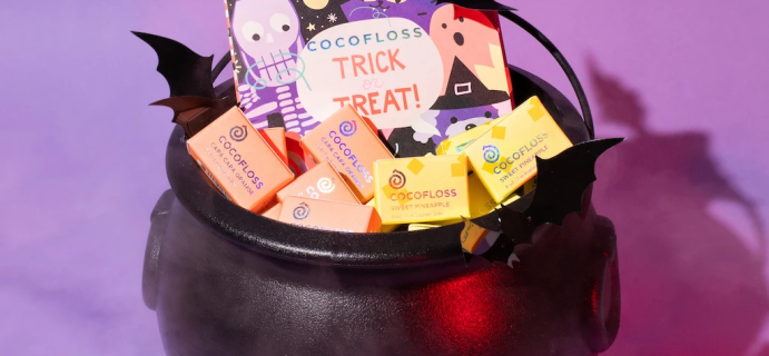 Cocofloss Trick Or Treat Set: Halloween Candies Without Guilt!