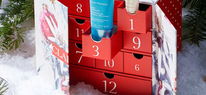 2021 Clarins Winter Wonders Advent Calendar: 12 Days of Skincare Essentials + Full Spoilers!