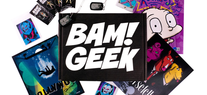 The BAM! Geek Box December 2021 Franchise Spoilers!