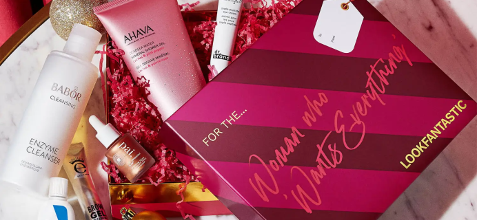 Look Fantastic Woman Who Wants Everything Holiday Box: 7 Luxury Beauty Products!