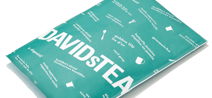 David’s Tea Tasting Club Transforms Subscriptions to Tea Only Mailers!