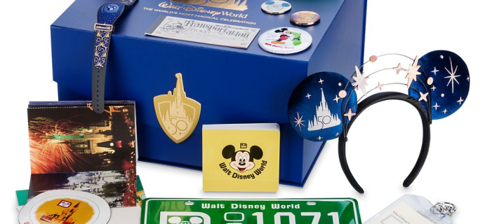 shopDisney Walt Disney World 50th Anniversary Box: The World’s Most Magical Celebration!