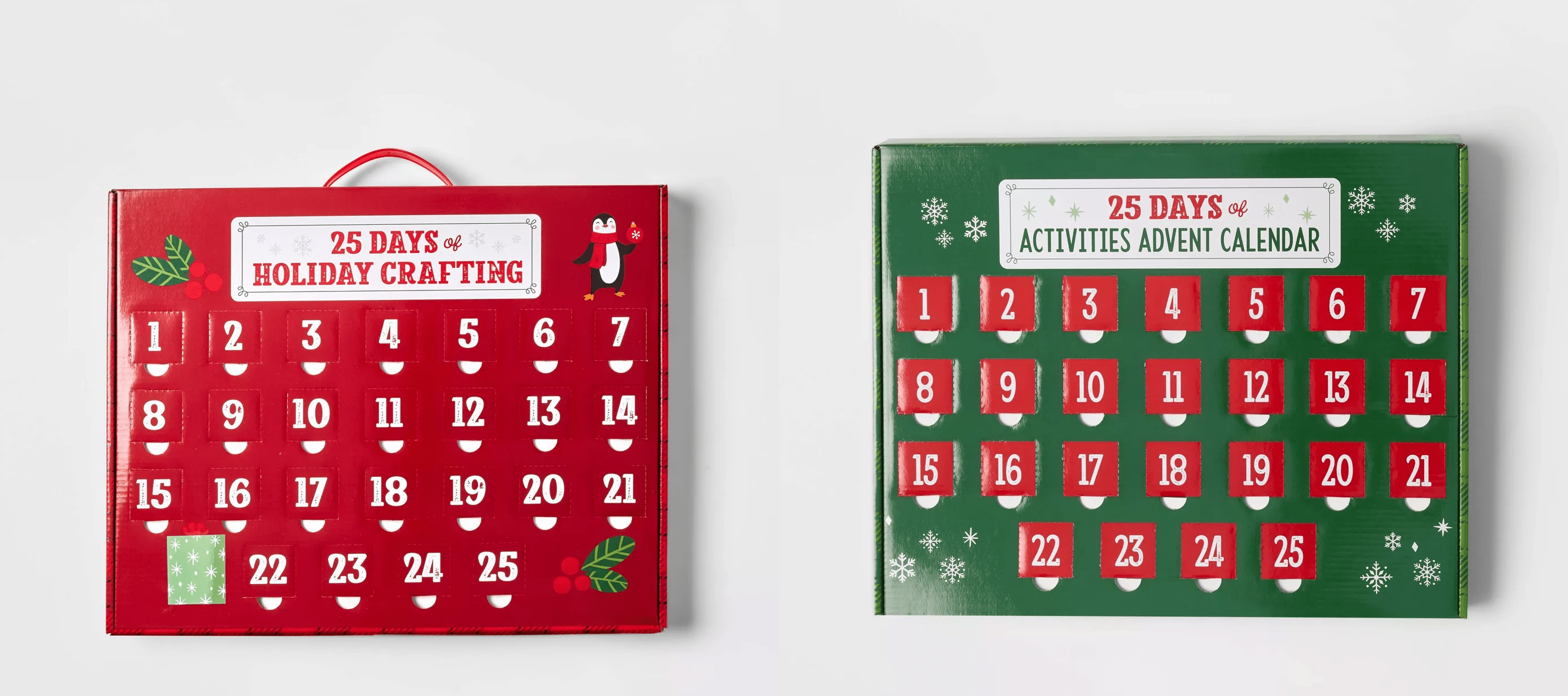 2021 Target 25 Days Advent Calendars Kids Crafting