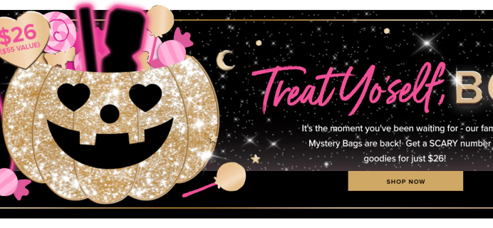 Too Faced Halloween 2021 Mystery Bag Is Back: Treat Yo’self BOO!