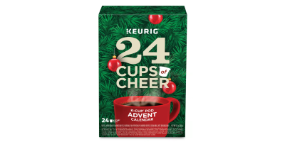 2021 Keurig K-Cup Pod Advent Calendar: 24 Cups From Your Favorite Coffee & Cocoa Brands!