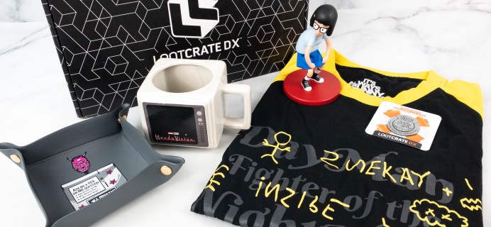 Loot Crate DX August 2021 Subscription Box Review & Coupon